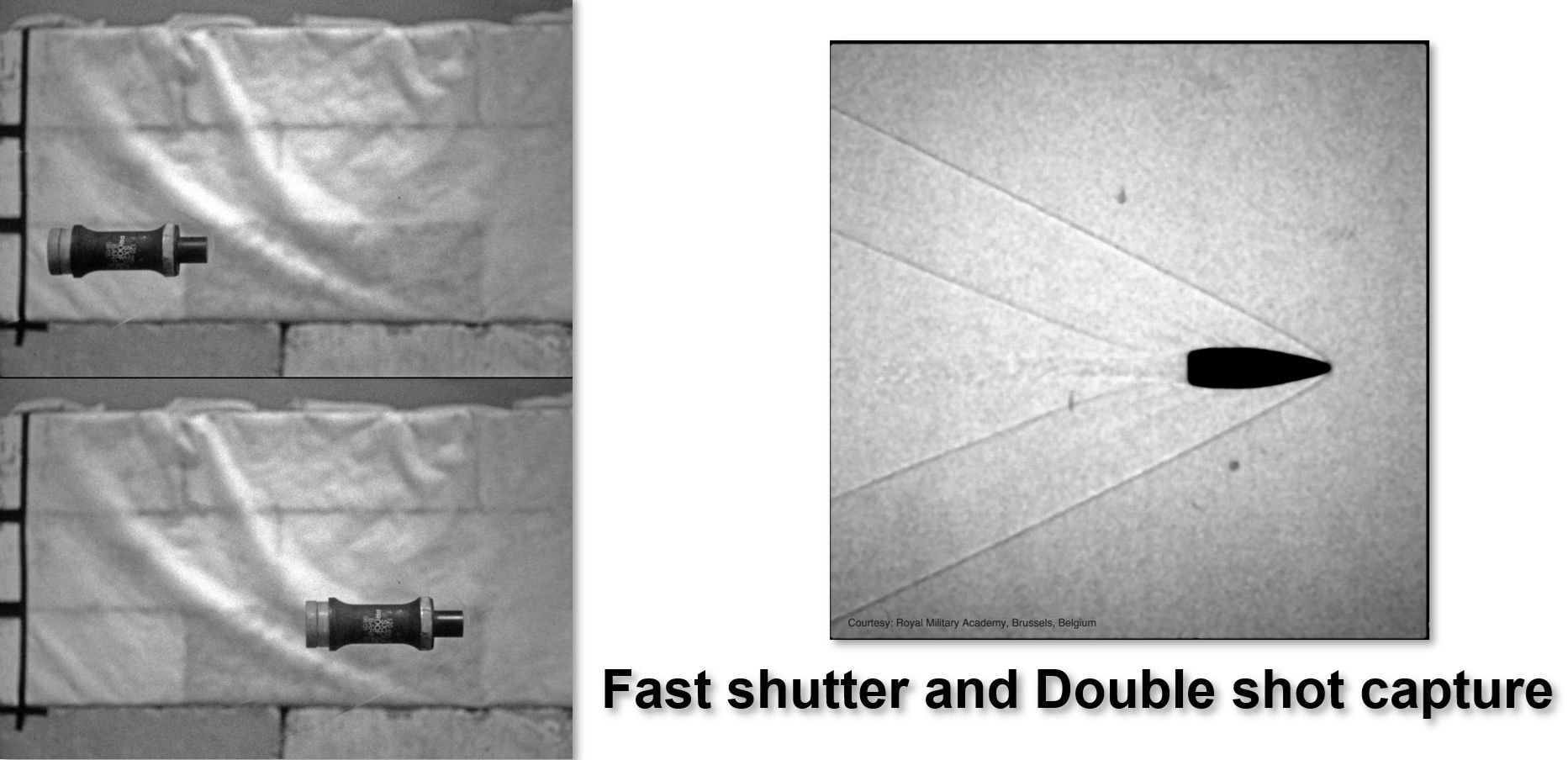 Fast Shutter and Double Shot capture