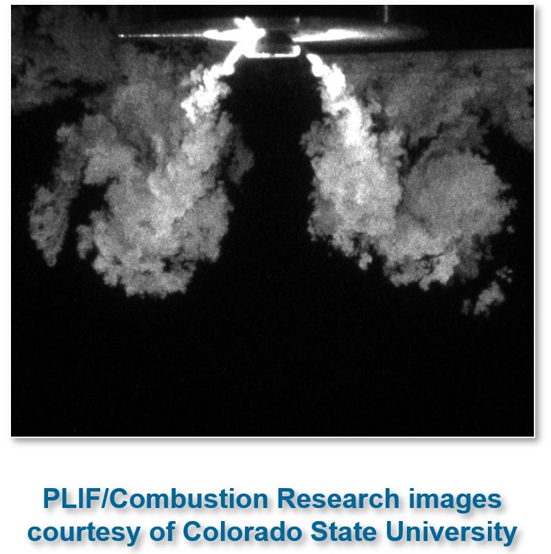 PLIF combustion research